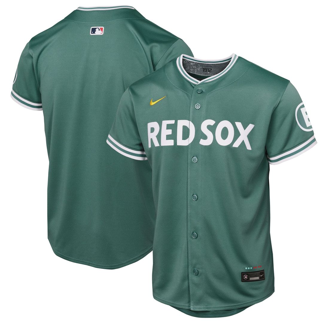 Boston Red Sox Youth 2025 City Connect Limited Jersey - Green
