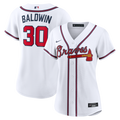 Drake Baldwin Atlanta Braves Women's Home Replica Jersey - White