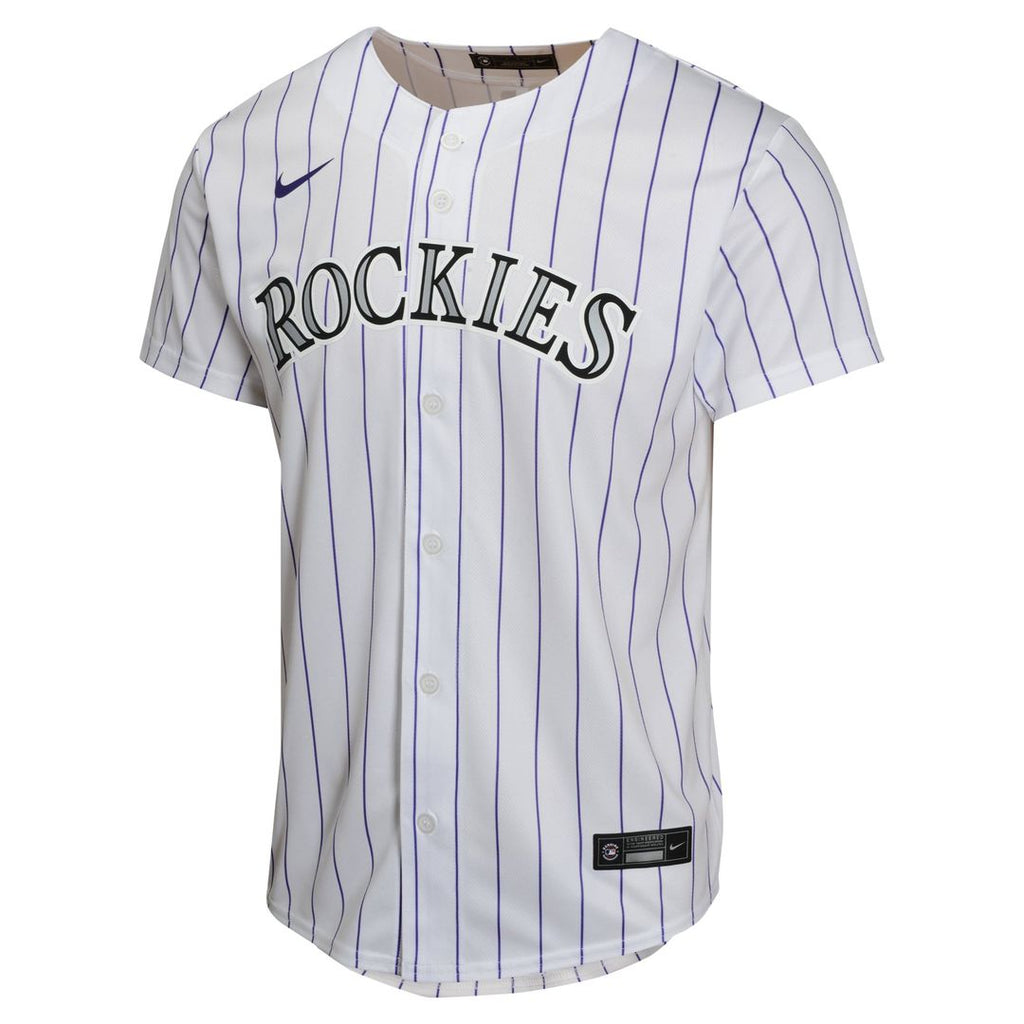 Kris Bryant Colorado Rockies Youth Home Game Player Jersey - White