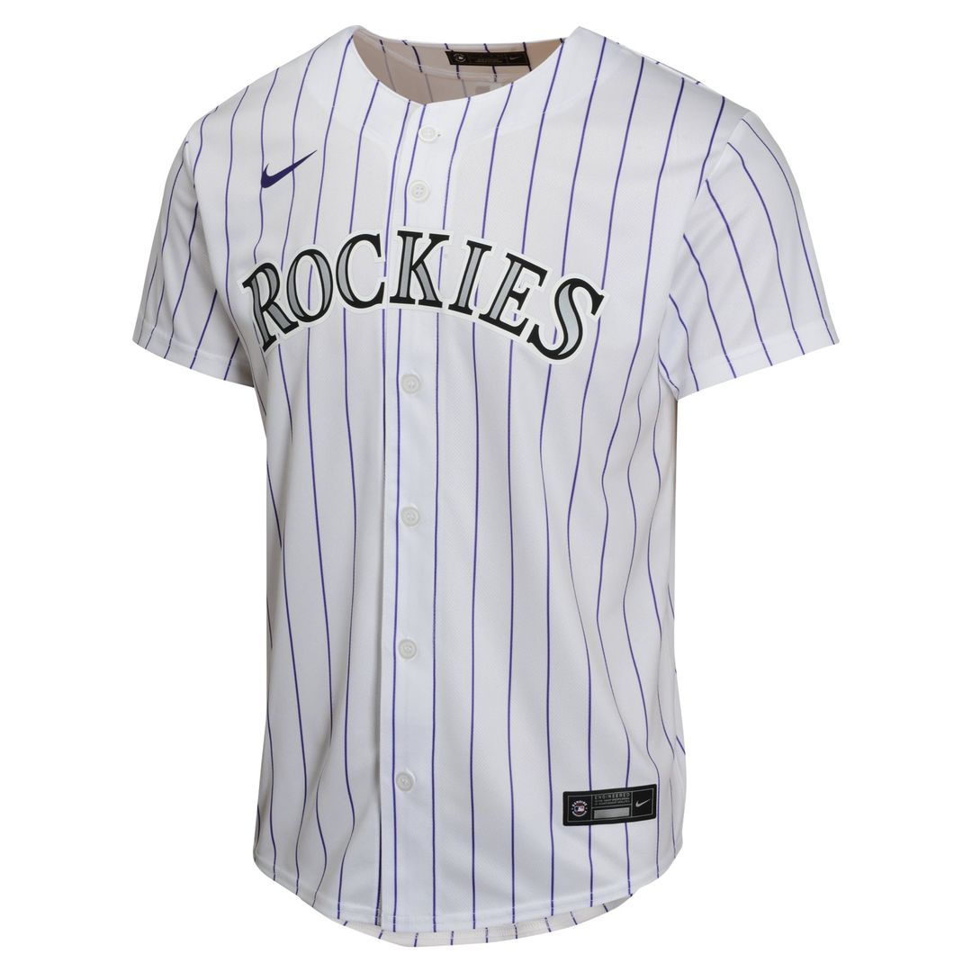 Kris Bryant Colorado Rockies Youth Home Game Player Jersey - White