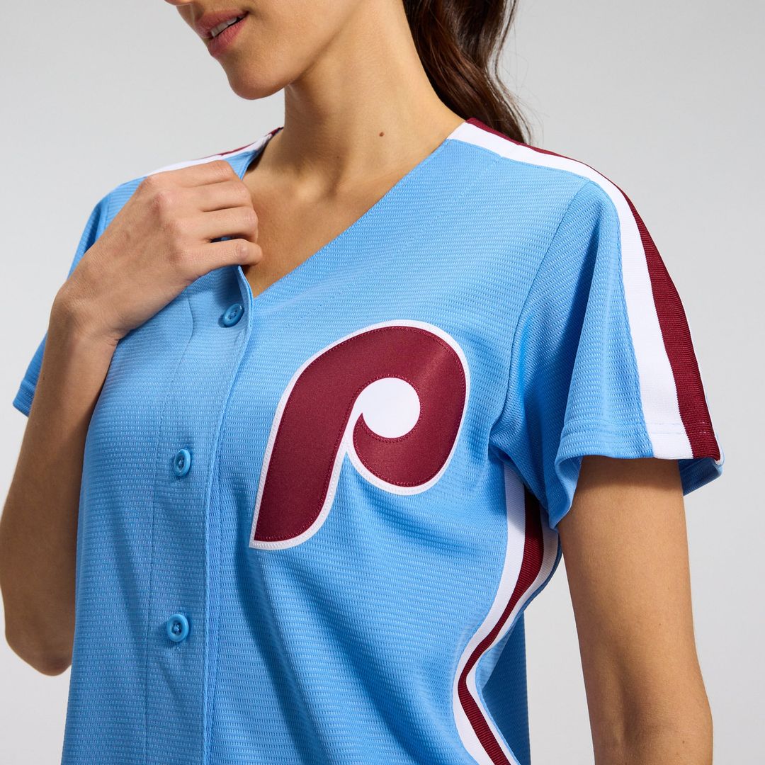 Ryan Howard Philadelphia Phillies Women's Replica Jersey - Light Blue