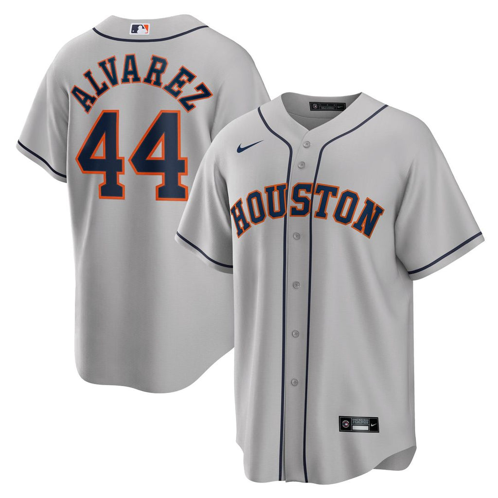 Yordan Álvarez Houston Astros Road Replica Player Jersey - Gray