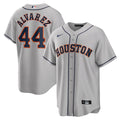 Yordan Álvarez Houston Astros Road Replica Player Jersey - Gray