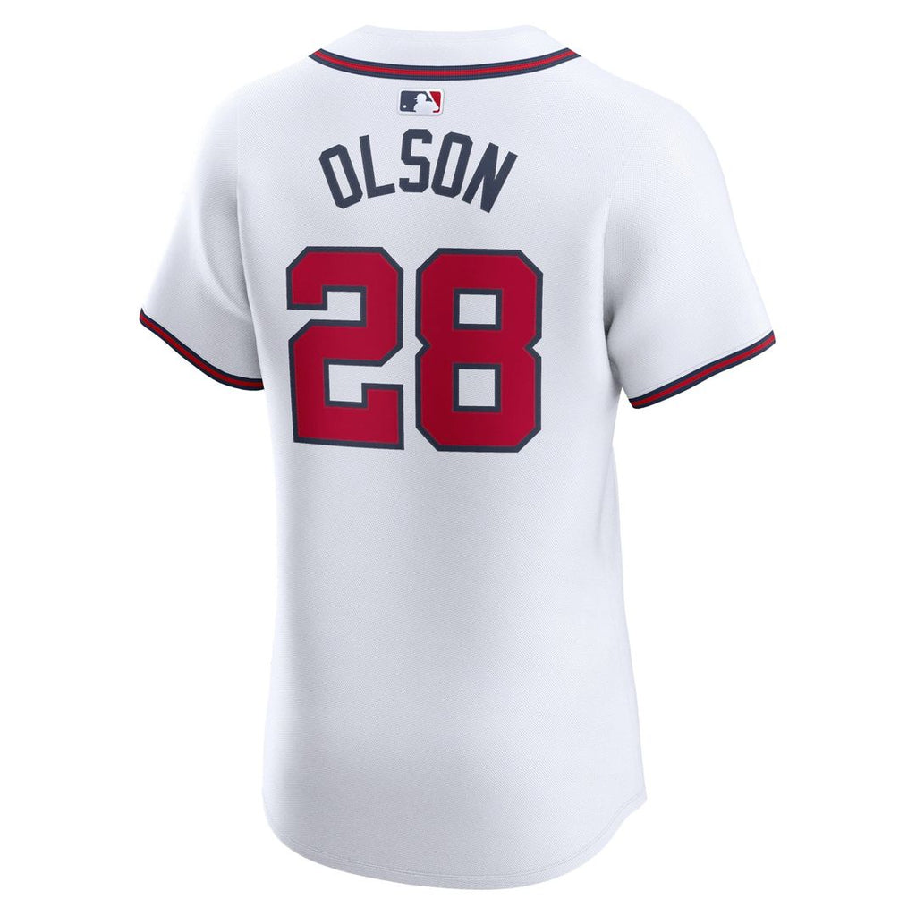 Matt Olson Atlanta Braves Home Elite Player Jersey - White