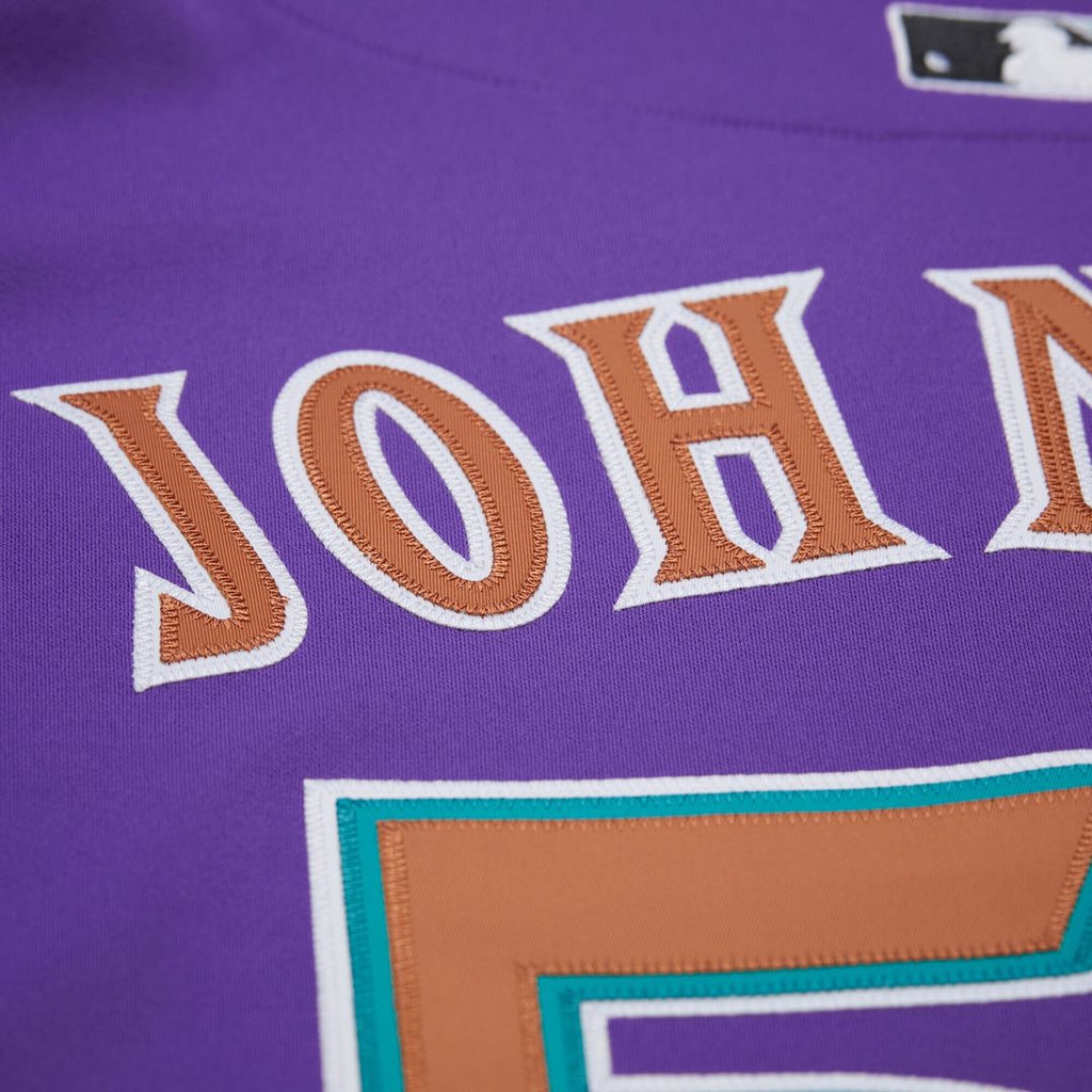 Randy Johnson Arizona Diamondbacks 2000 Throwback Authentic Jersey - Purple