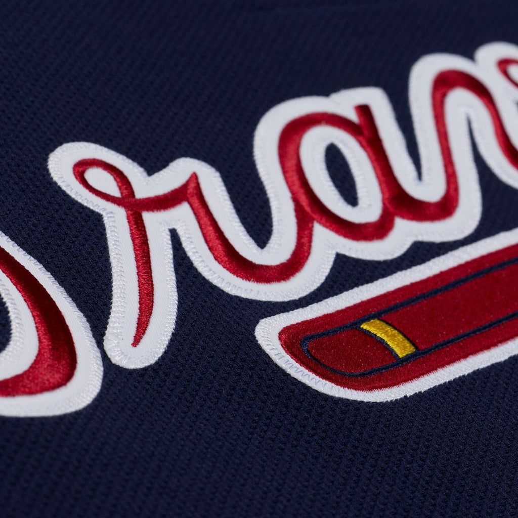Andruw Jones Atlanta Braves Authentic Batting Practice Jersey - Navy