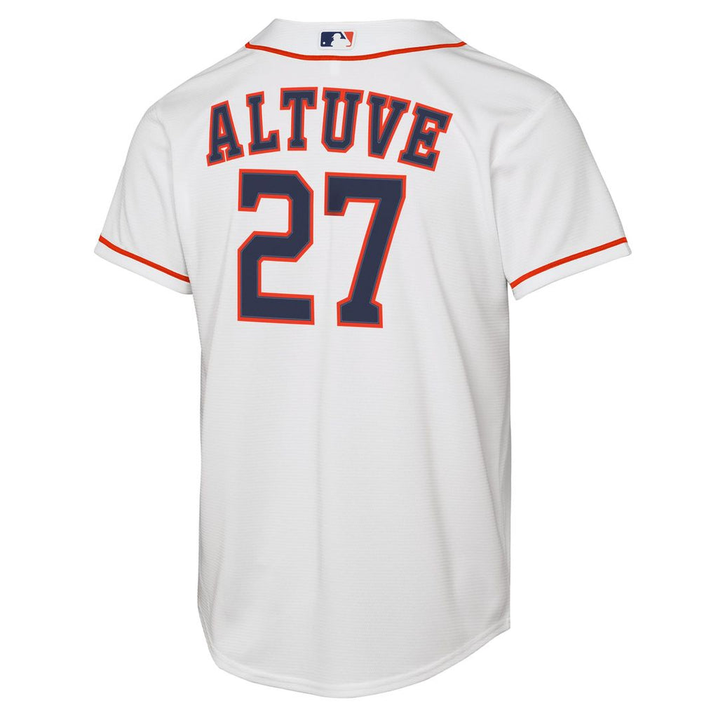 Jose Altuve Houston Astros Youth Home Replica Jersey - White