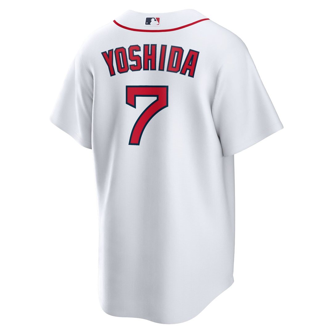 Masataka Yoshida Boston Red Sox Replica Player Jersey - White