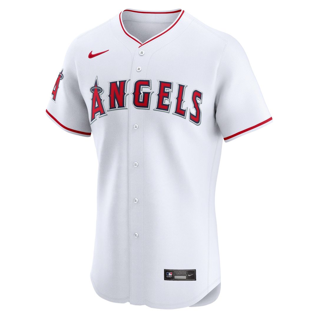 Los Angeles Angels Home Elite Jersey - White