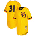 Dave Winfield San Diego Padres Youth Cooperstown Collection Mesh Batting Practice Jersey - Gold