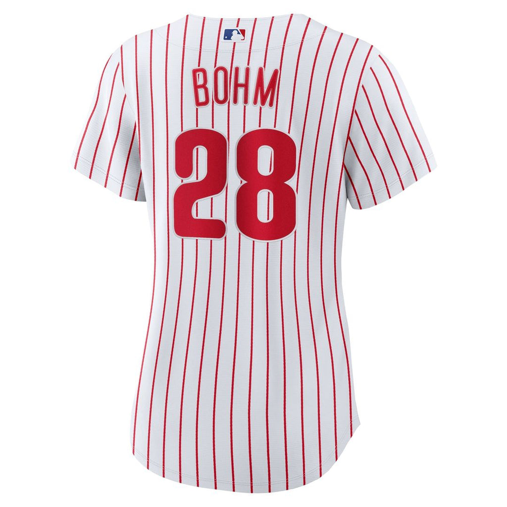 Alec Bohm Philadelphia Phillies Women's Home Replica Jersey - White