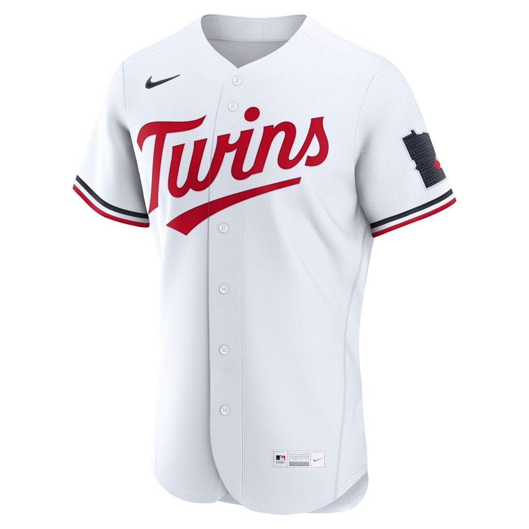 Minnesota Twins Home Authentic Jersey - White