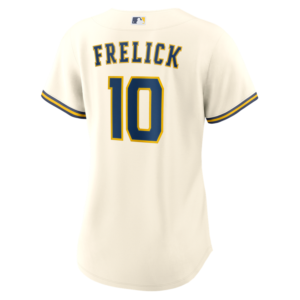 Sal Frelick Milwaukee Brewers Women's Home Replica Jersey - Cream