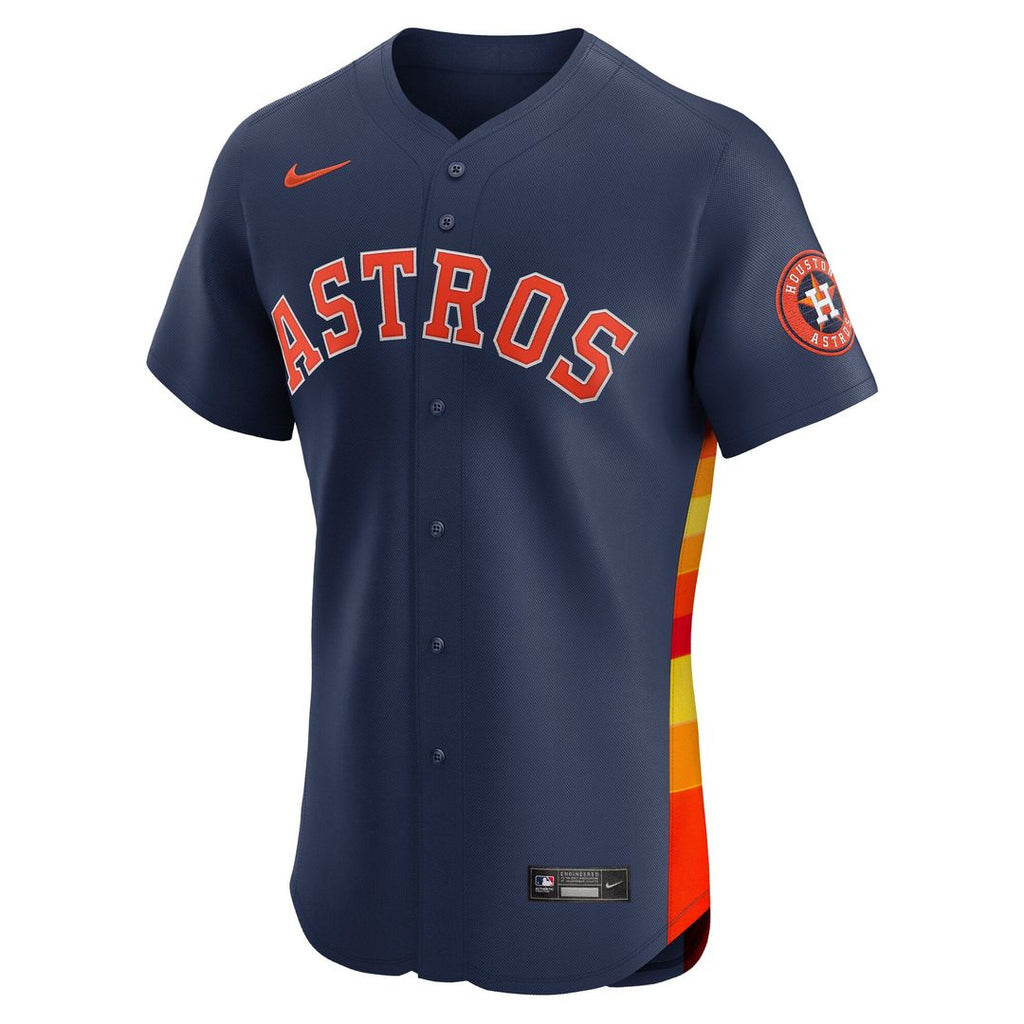 Jose Altuve Houston Astros Alternate 2 Elite Player Jersey - Navy
