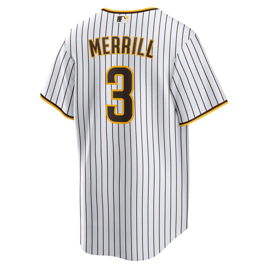 Jackson Merrill San Diego Padres Home Replica Jersey - White