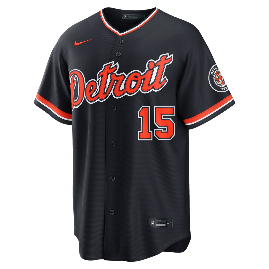 Max Clark Detroit Tigers Alternate Stadium Jersey - Navy