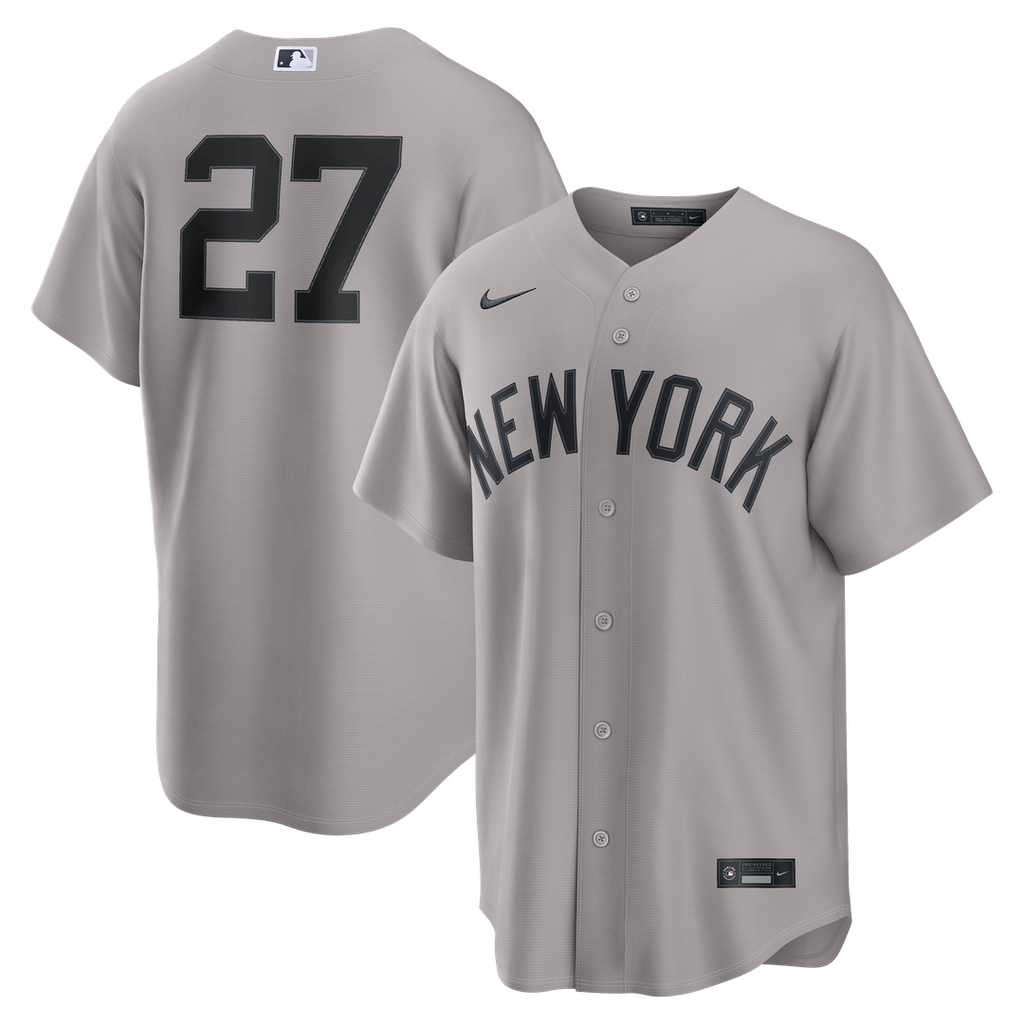 Giancarlo Stanton New York Yankees Road Replica Jersey - Gray