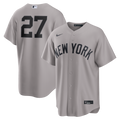 Giancarlo Stanton New York Yankees Road Replica Jersey - Gray