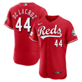 Elly De La Cruz Cincinnati Reds Alternate Authentic Sponsor Patch Jersey - Red