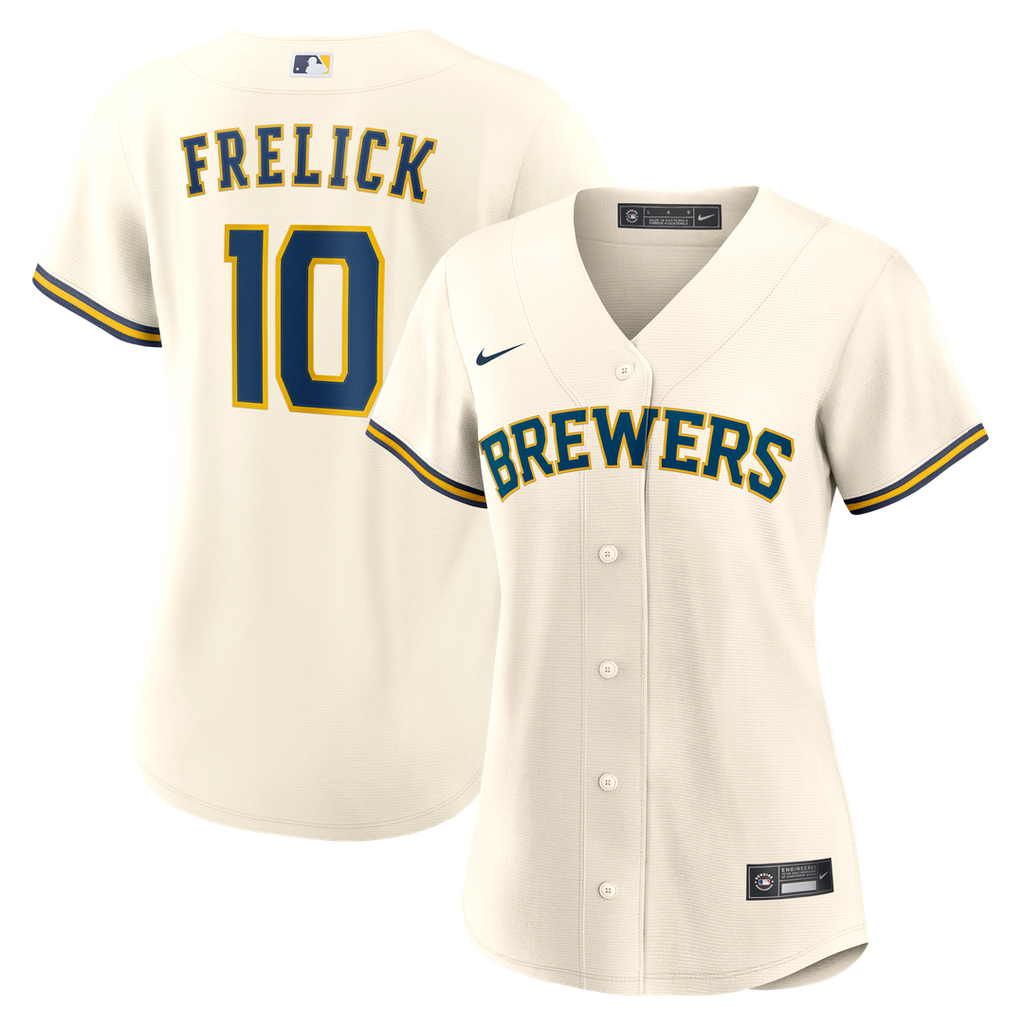 Sal Frelick Milwaukee Brewers Women's Home Replica Jersey - Cream