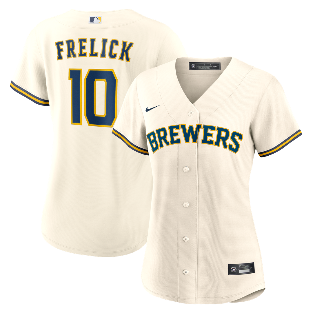 Sal Frelick Milwaukee Brewers Women's Home Replica Jersey - Cream