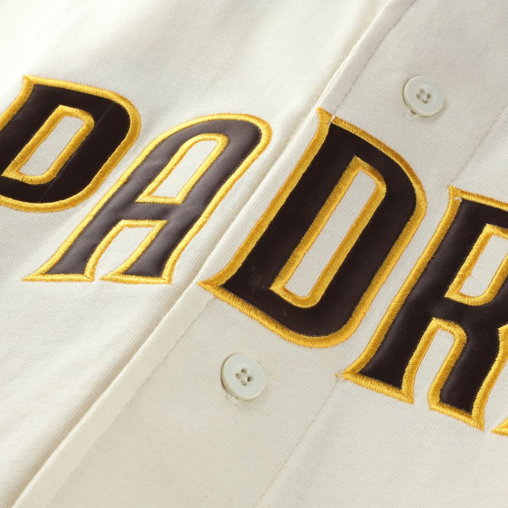 San Diego Padres Profile Big & Tall Two - Color Fashion Jersey - Cream/Brown