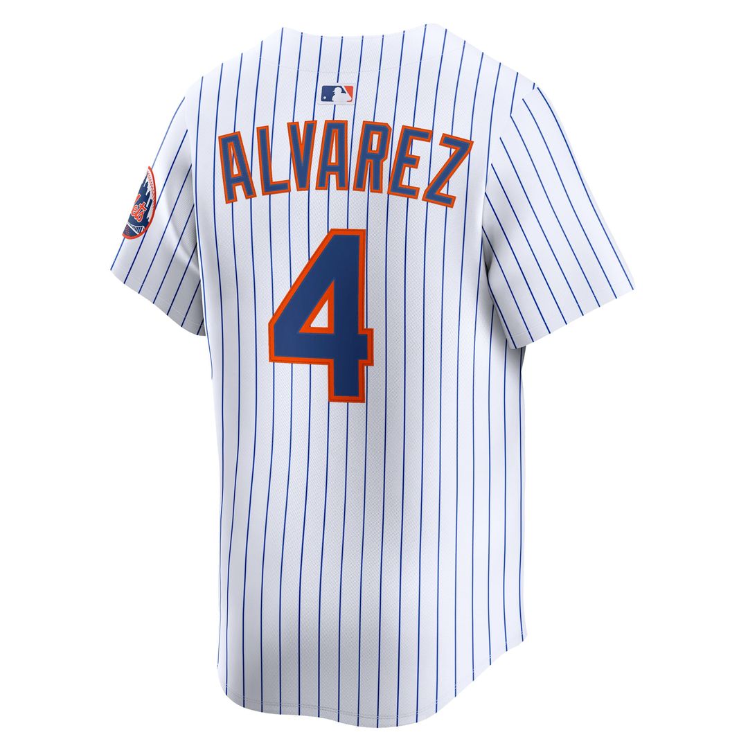 Francisco Alvarez New York Mets Home Limited Player Jersey - White