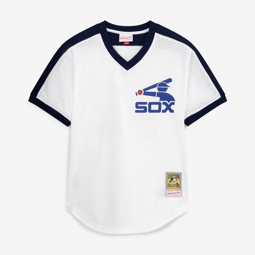 Carlton Fisk Chicago White Sox Authentic Batting Practice Jersey - White