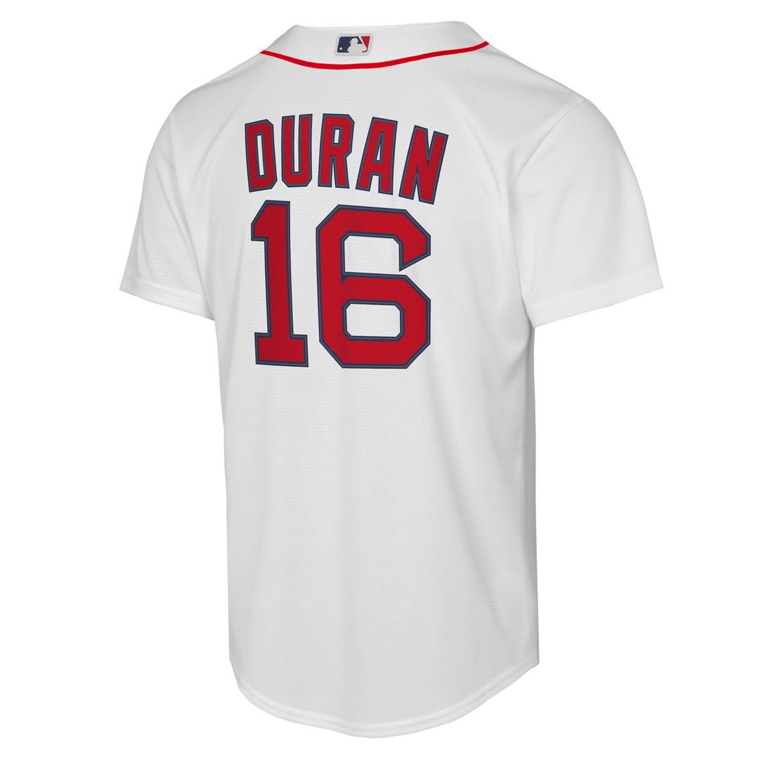 Jarren Duran Boston Red Sox Youth Home Replica Player Jersey - White