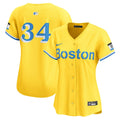 David Ortiz Boston Red Sox Women's City Connect Limited Jersey - Gold