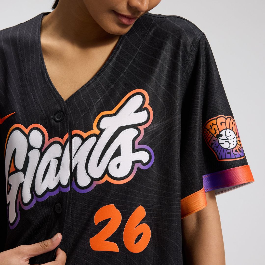 Matt Chapman San Francisco Giants Women's 2025 City Connect Limited Jersey - Anthracite