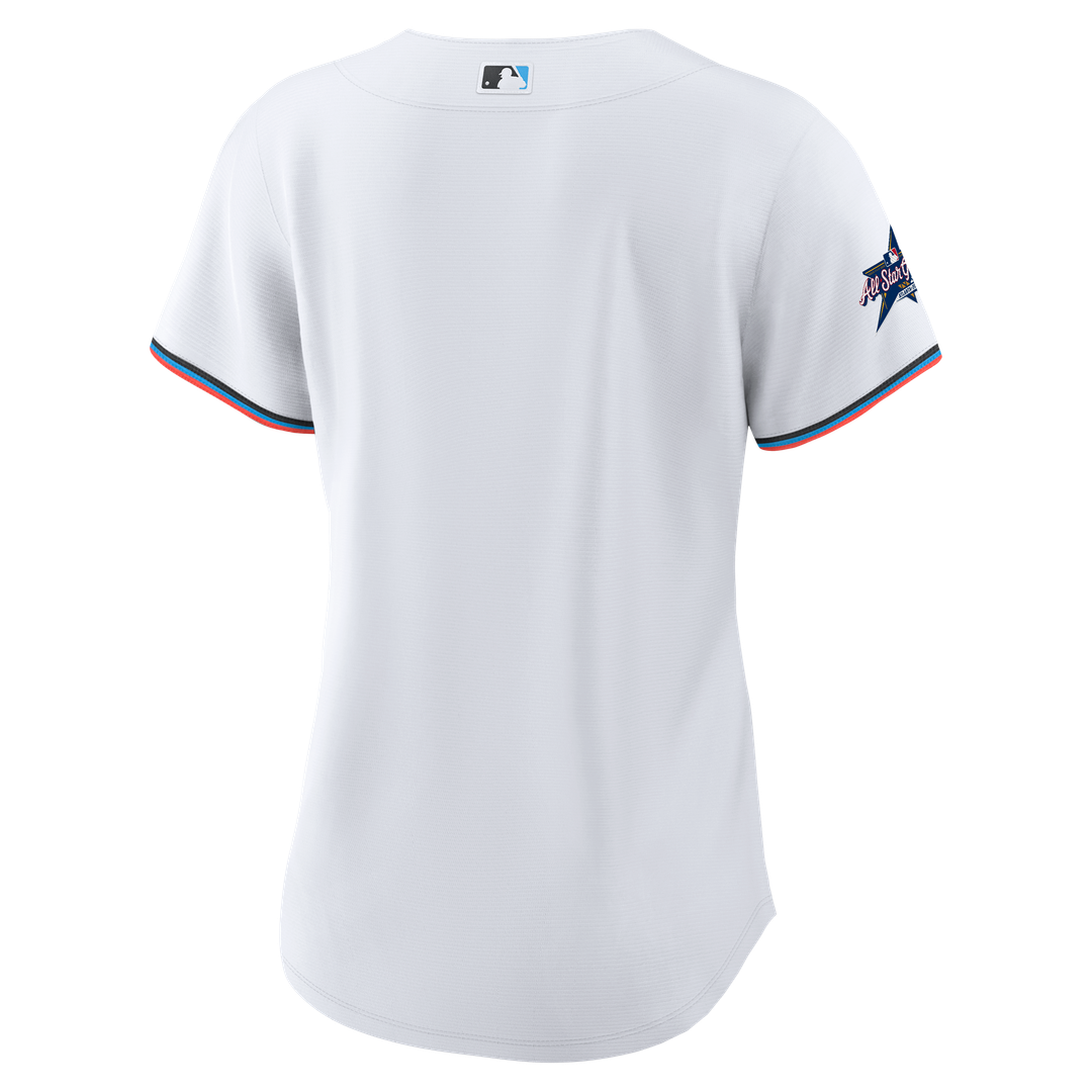 Miami Marlins Women's Replica Team Jersey - White
