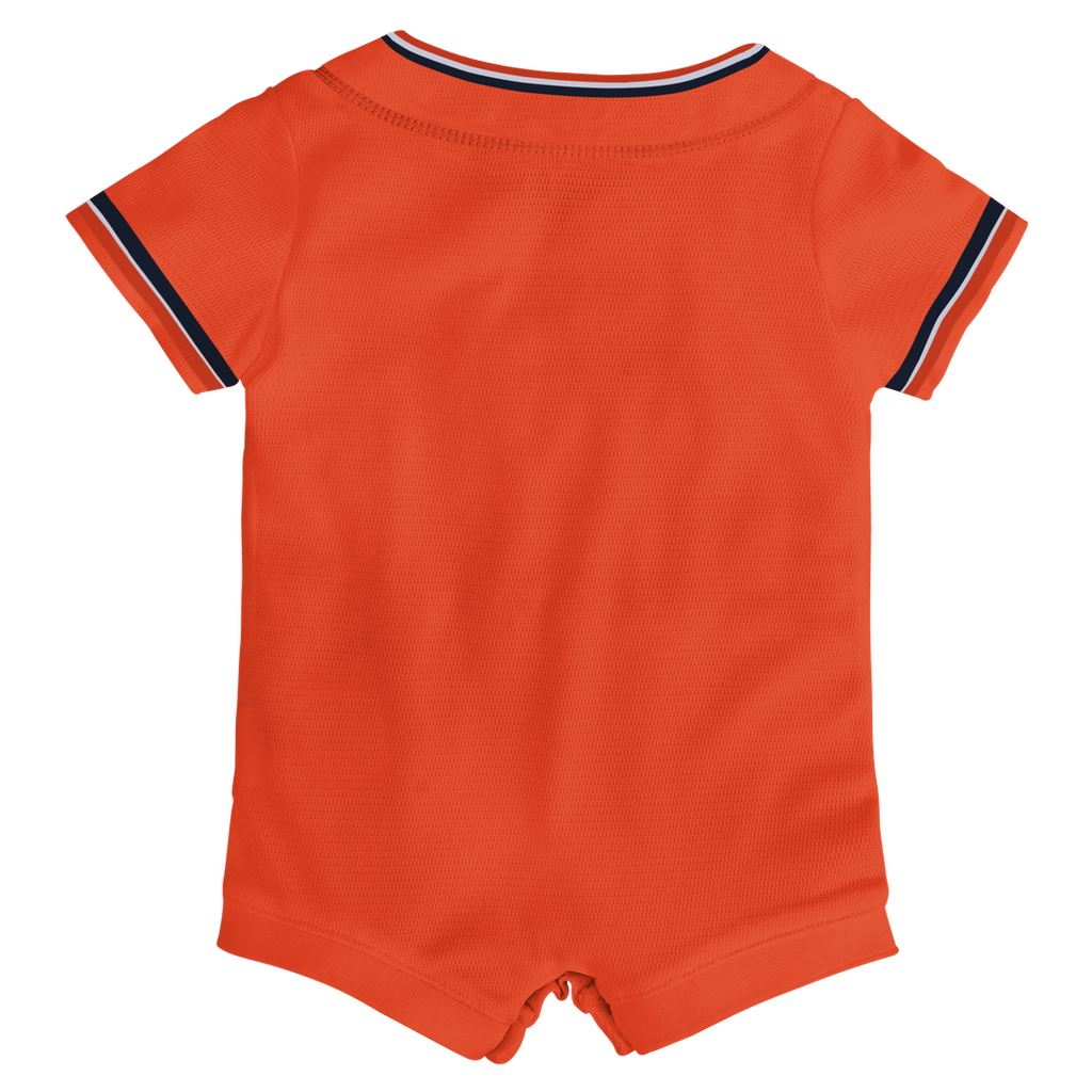 Detroit Tigers Infant Alternate Replica Romper Jersey - Orange