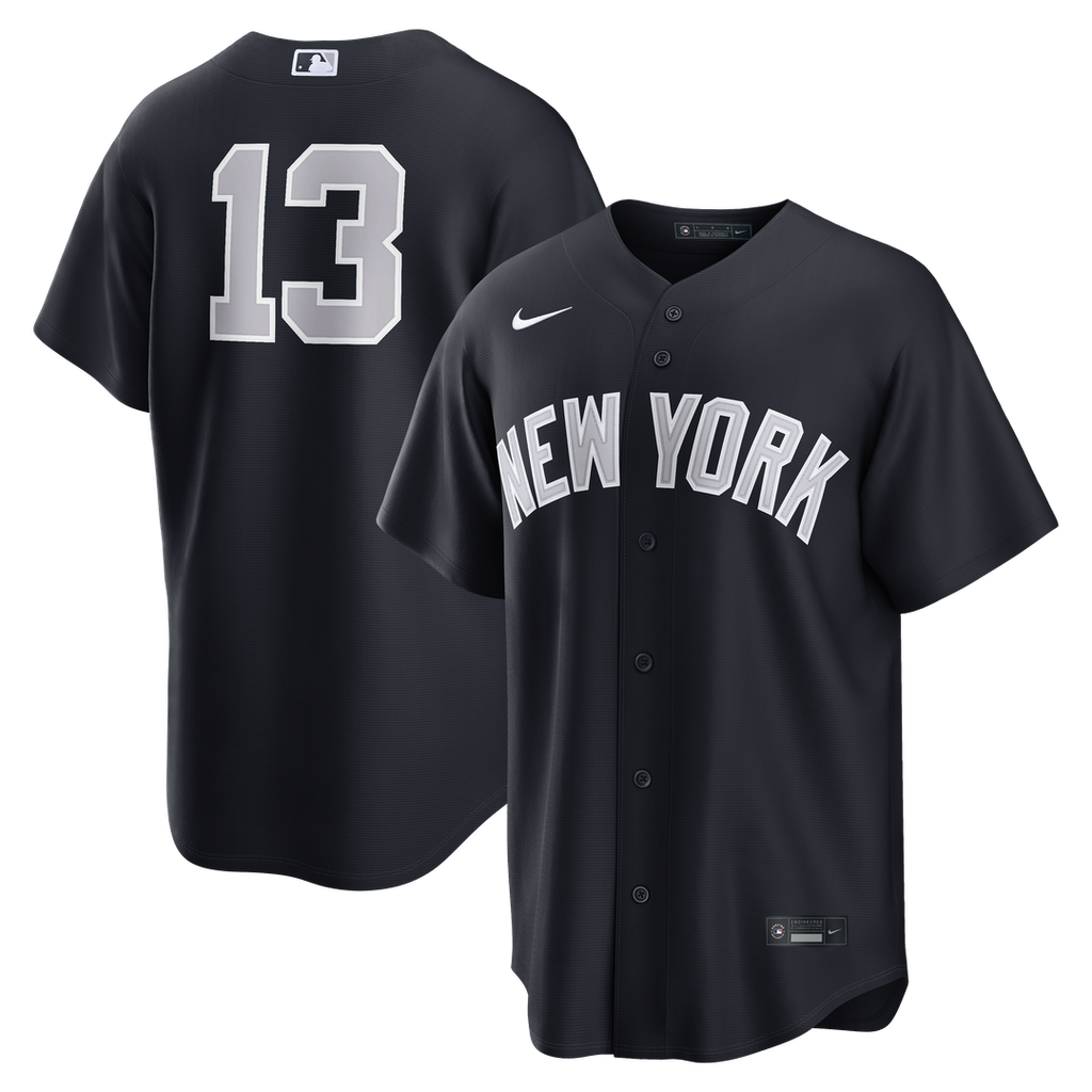 Jazz Chisholm Jr. New York Yankees Alternate Replica Jersey - Navy