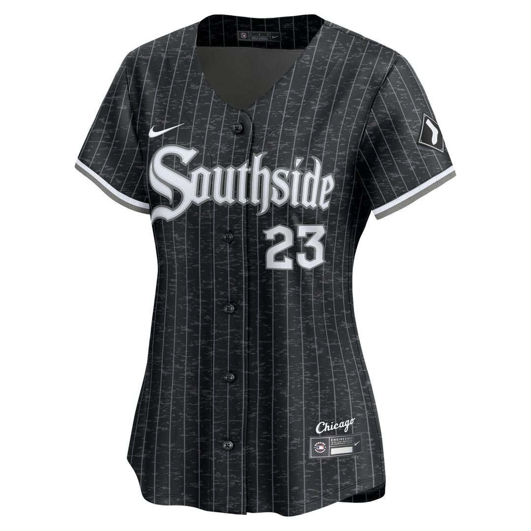 Andrew Benintendi Chicago White Sox Women's City Connect Limited Jersey - Black