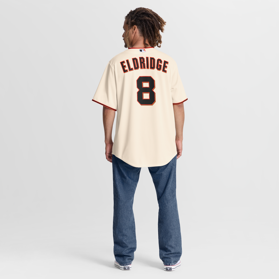 Bryce Eldridge San Francisco Giants Home Replica Jersey - Cream