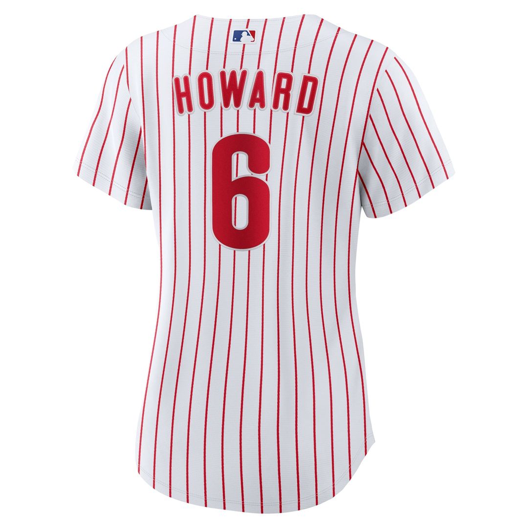 Ryan Howard Philadelphia Phillies Women's Replica Jersey - White