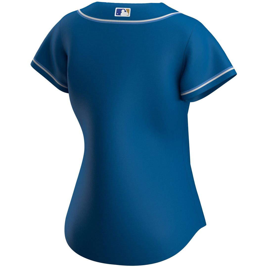 Kansas City Royals Women's Home Replica Team Logo Jersey - White