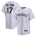 Todd Helton Colorado Rockies Home Retired Player Replica Jersey - White