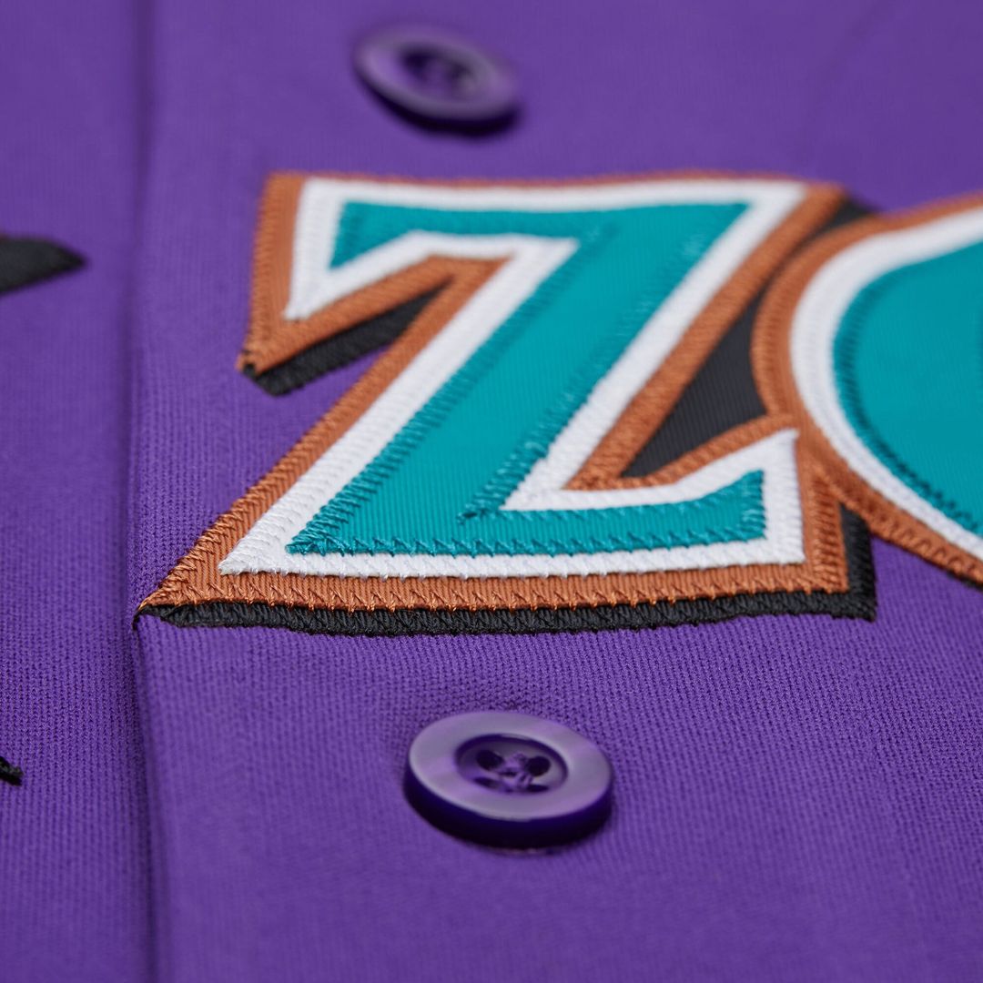 Randy Johnson Arizona Diamondbacks 2000 Throwback Authentic Jersey - Purple