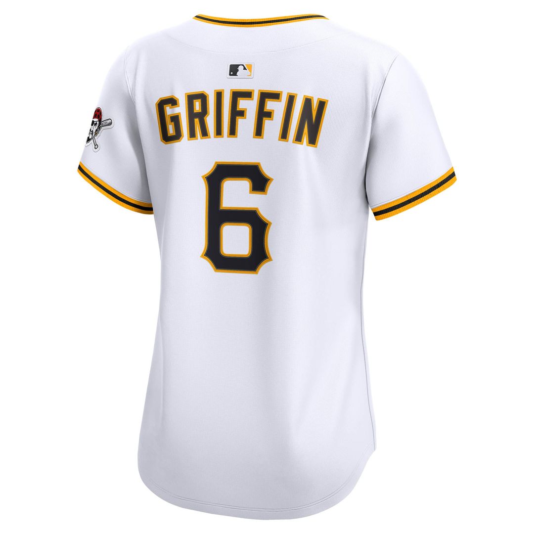 Konnor Griffin Pittsburgh Pirates Women's Home Limited Jersey - White