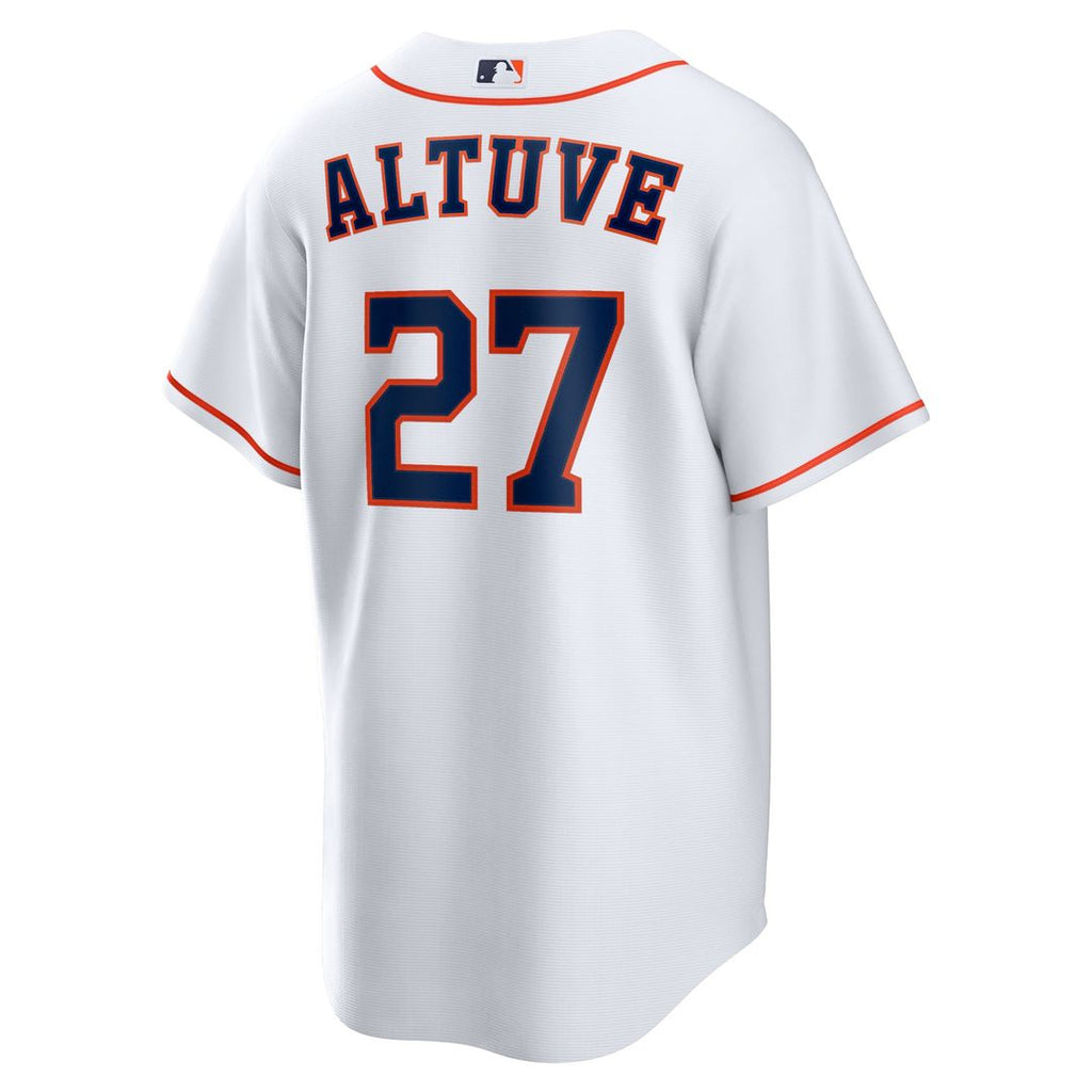 Jose Altuve Houston Astros Home Replica Player Name Jersey - White