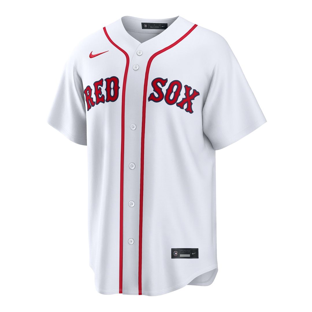 Isiah Kiner - Falefa Boston Red Sox Home Replica Jersey - White