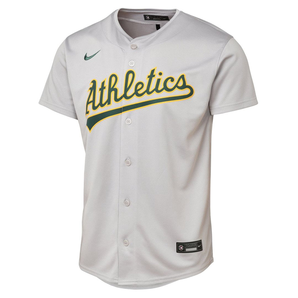 Athletics Youth Road Limited Jersey - Gray
