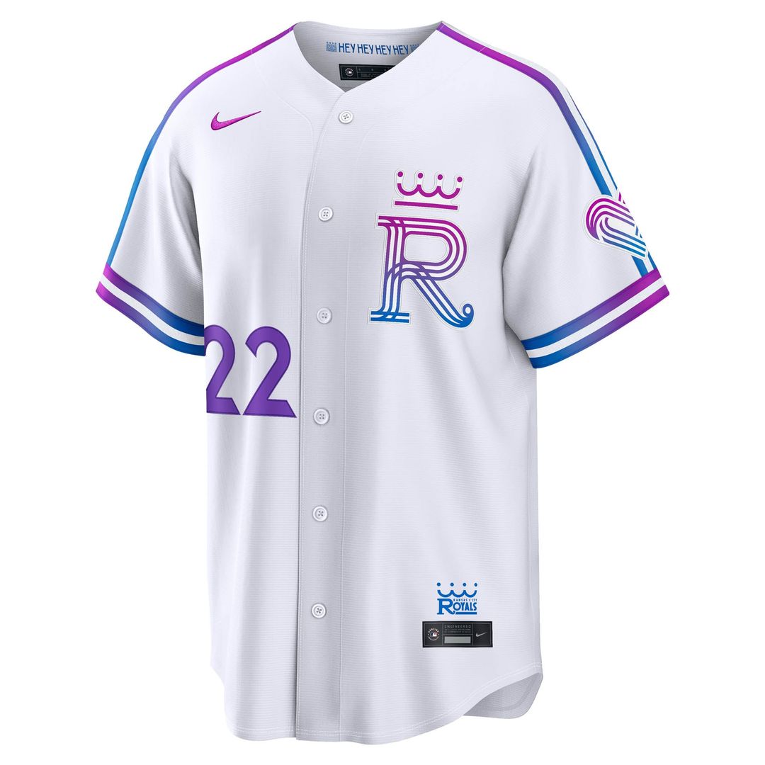Carter Jensen Kansas City Royals 2026 City Connect Stadium Jersey - White