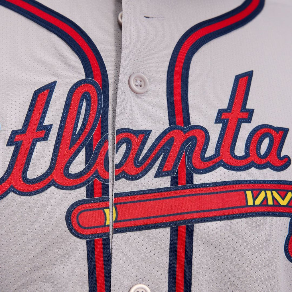 Ozzie Albies Atlanta Braves Road Limited Player Jersey - Gray