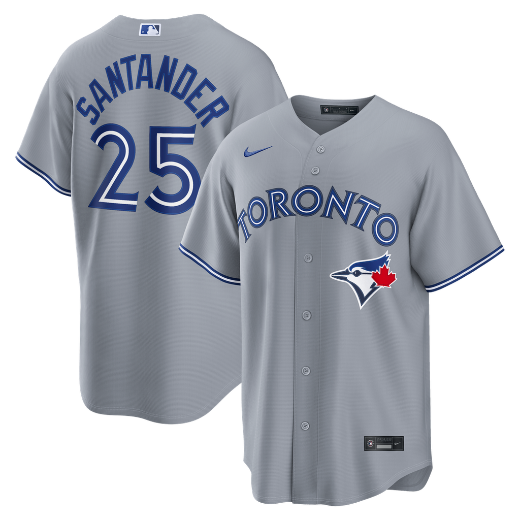 Anthony Santander Toronto Blue Jays Road Replica Jersey - Gray