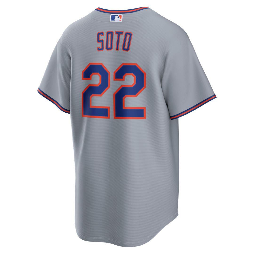 Juan Soto New York Mets Road Replica Jersey - Gray