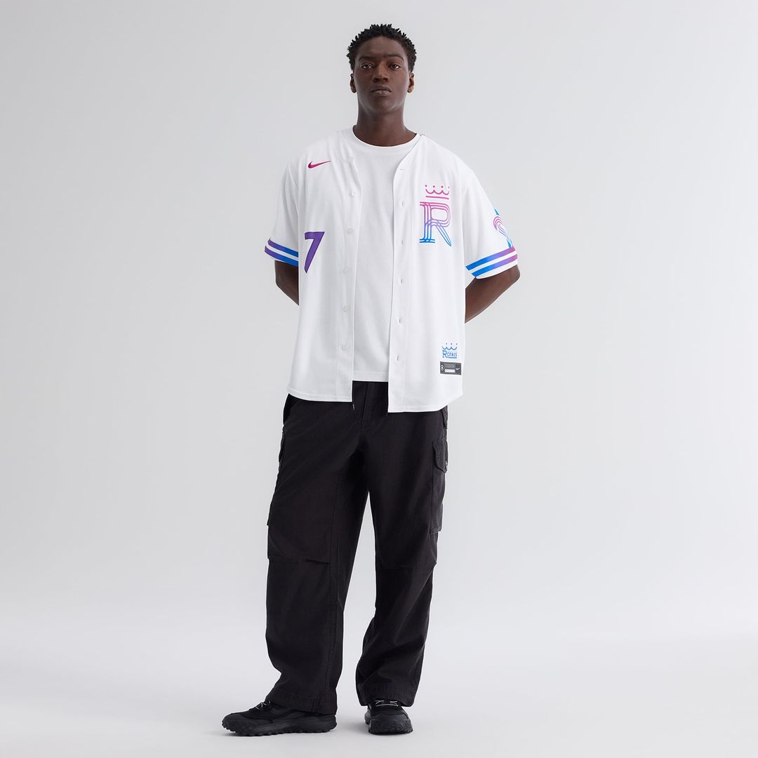 Bobby Witt Jr. Kansas City Royals 2026 City Connect Stadium Jersey - White