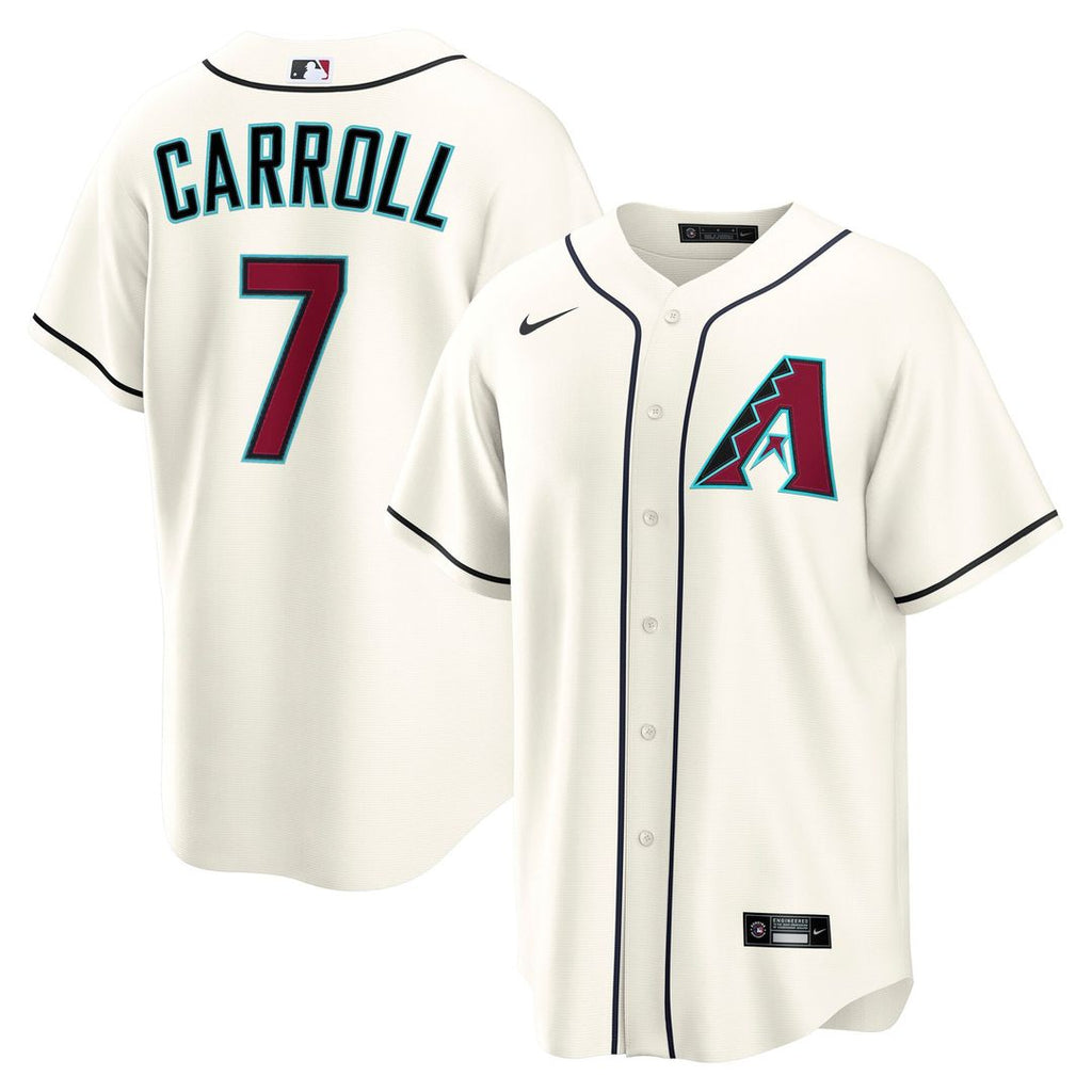 Corbin Carroll Arizona Diamondbacks Home Replica Jersey - Cream
